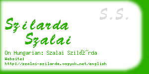 szilarda szalai business card